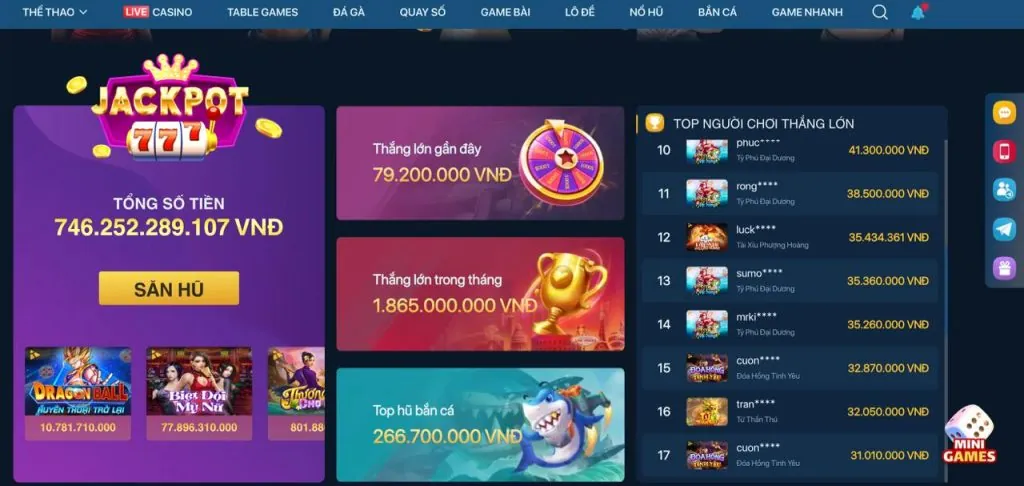 Game Nổ Hũ Thần Tài